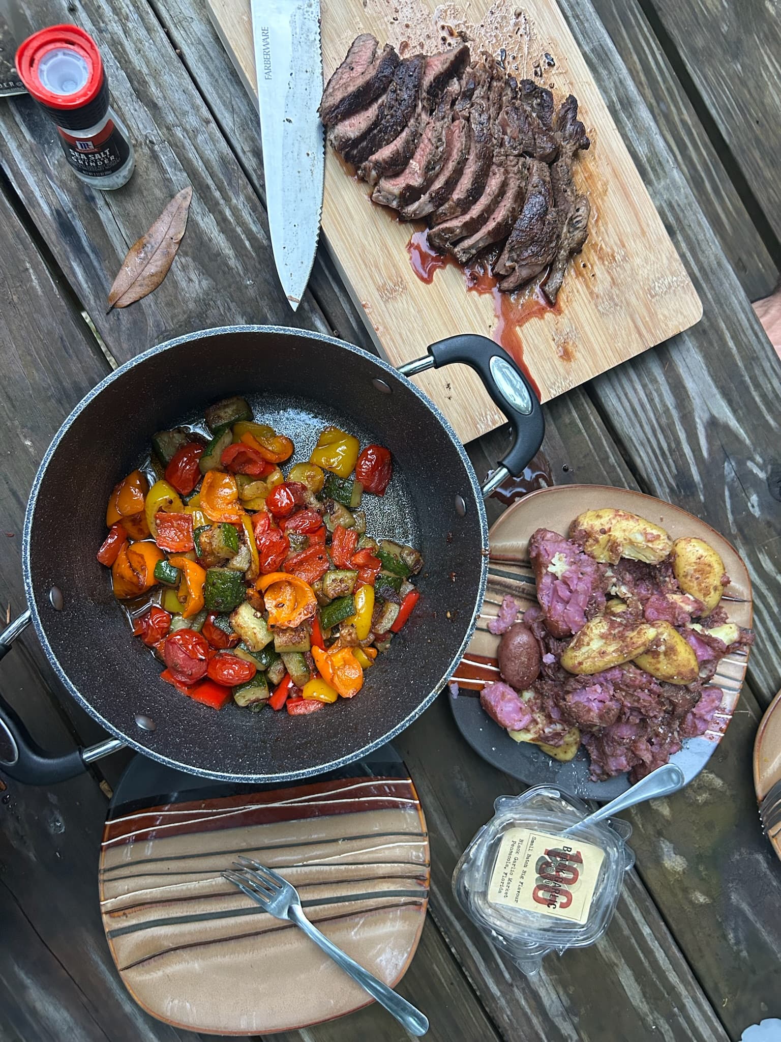 A farm-to-table meal made with ranch beef